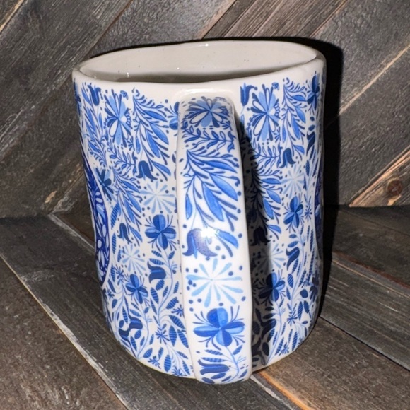 Anthropologie Folksong Monogram Mug Letter O - NEW - Picture 7 of 10